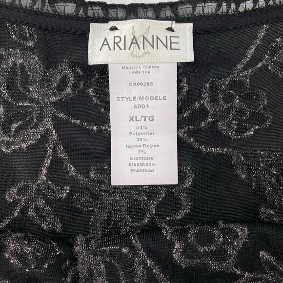 Arianne Women’s Velvet Burnout Cami Corset Tank, Sz XL Fairy Goth Floral Y2K 90s - Picture 5 of 8